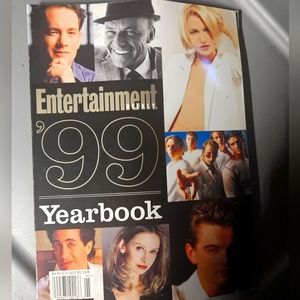 Entertainment Weekly 1999 Yearbook Magazine Y2K Pop Culture Backstreet Boys Vtg